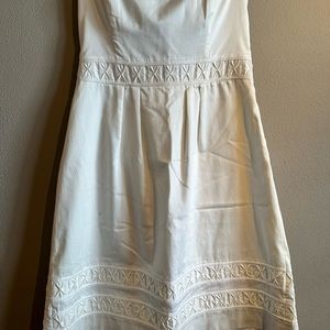 WHBM, White Dress, Size 6